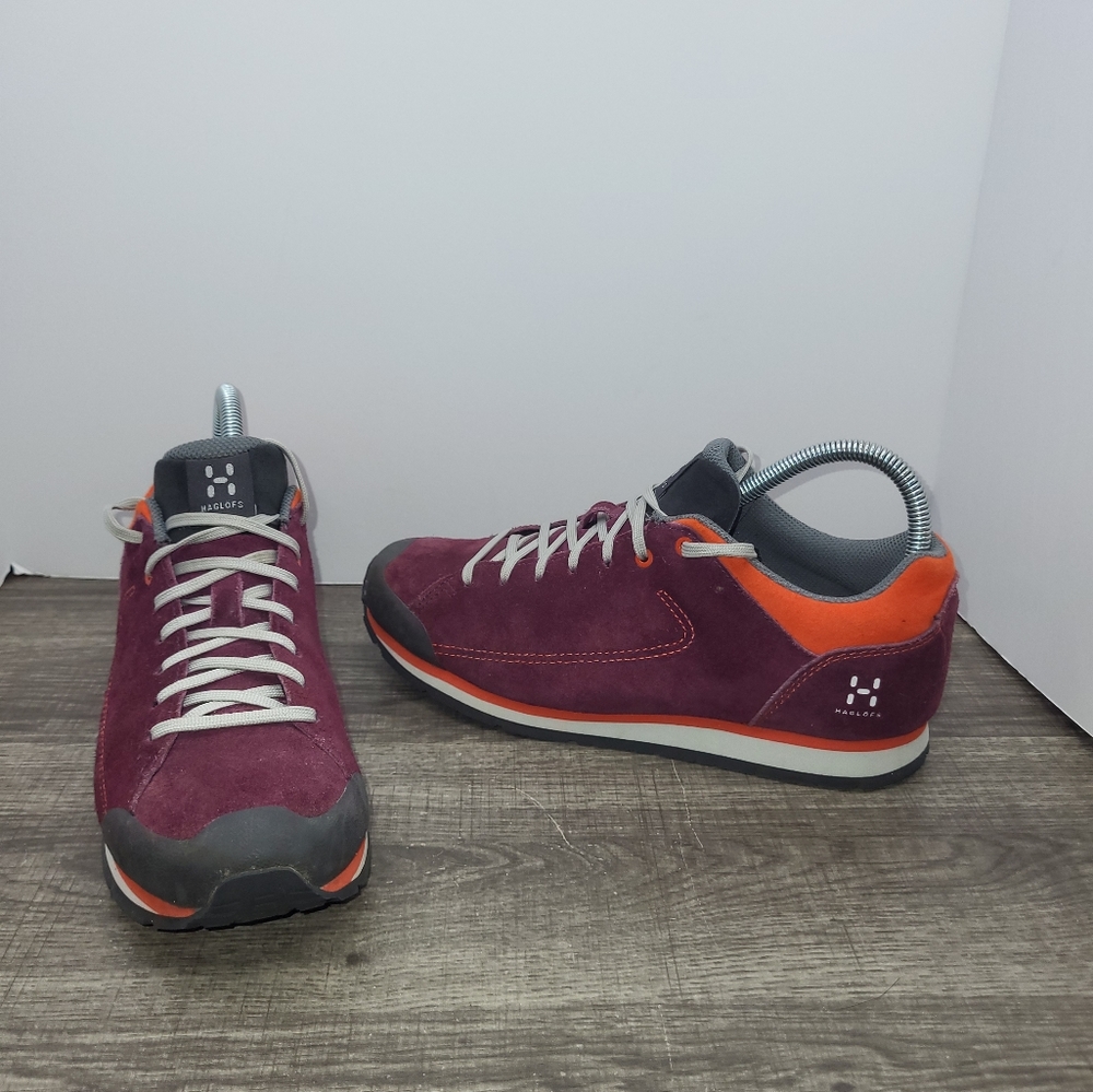 Haglöfs Women's Burgundy & Orange Athletic Shoes